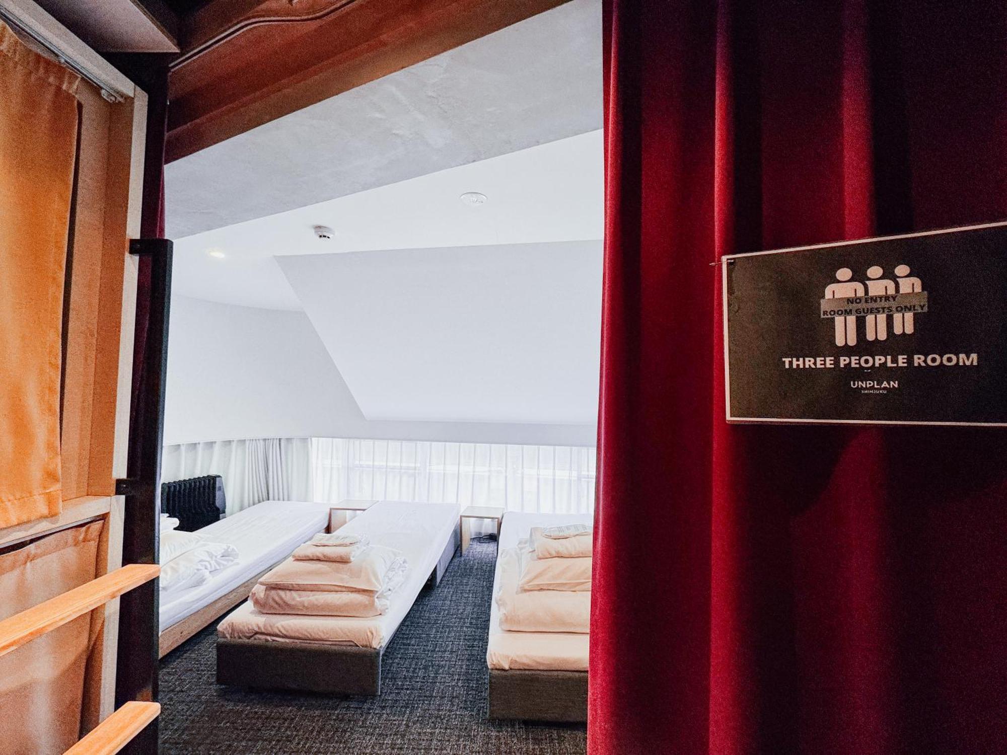 Unplan Shinjuku Hostel โตเกียว ภายนอก รูปภาพ